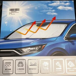 New 2023-2024 Honda accord car window sunshade in box